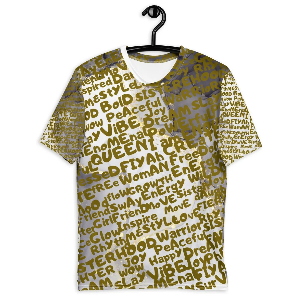 All Over Print Graffiti T-Shirt