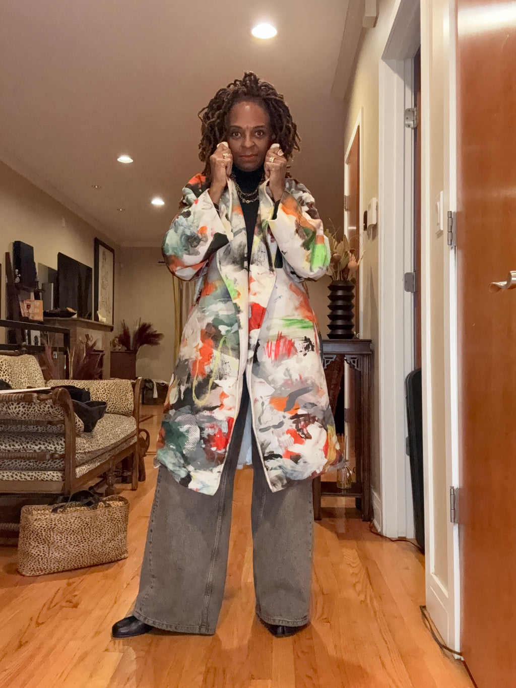 Velvet Kimono Jacket