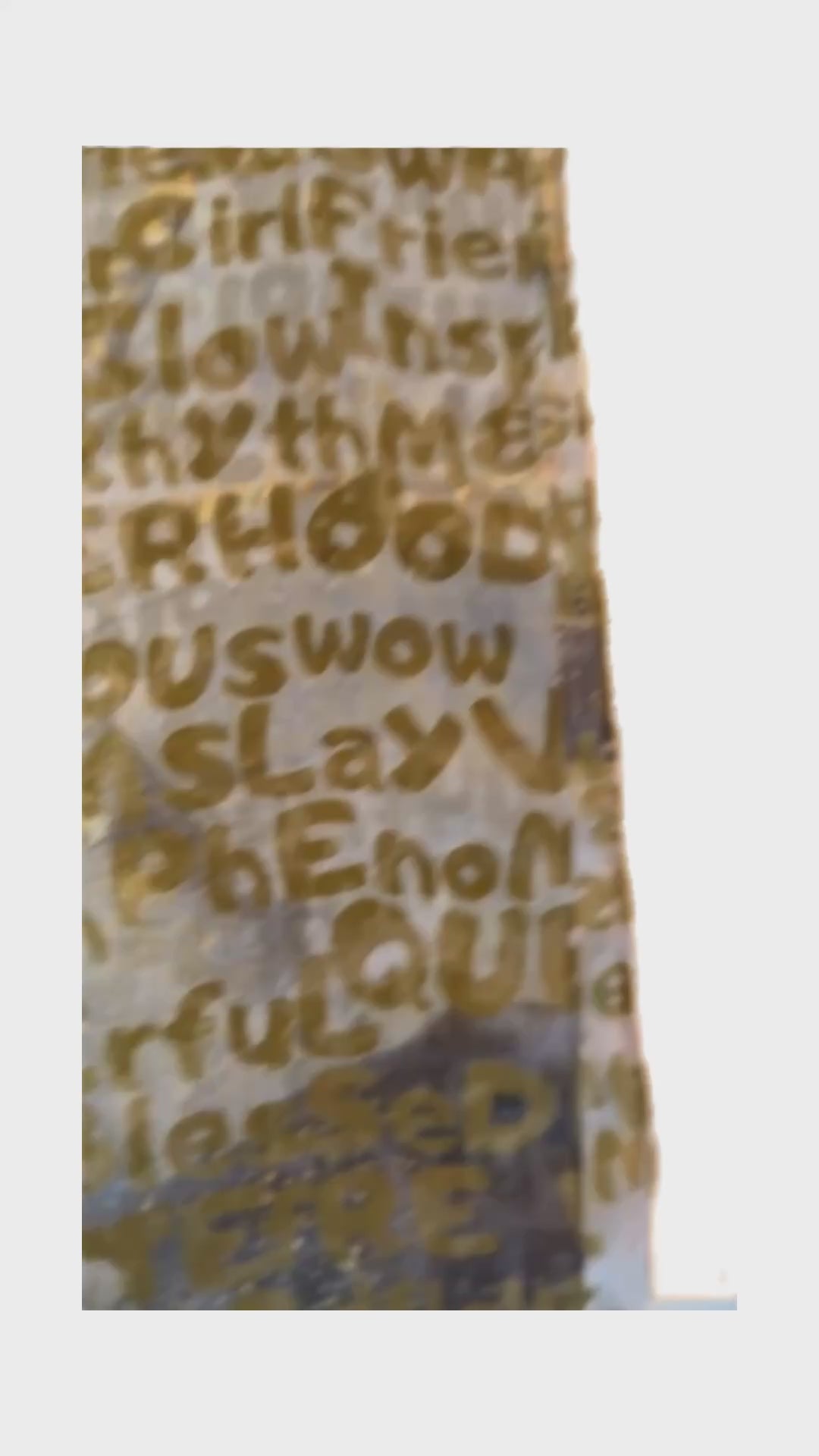 Graffiti Scarf