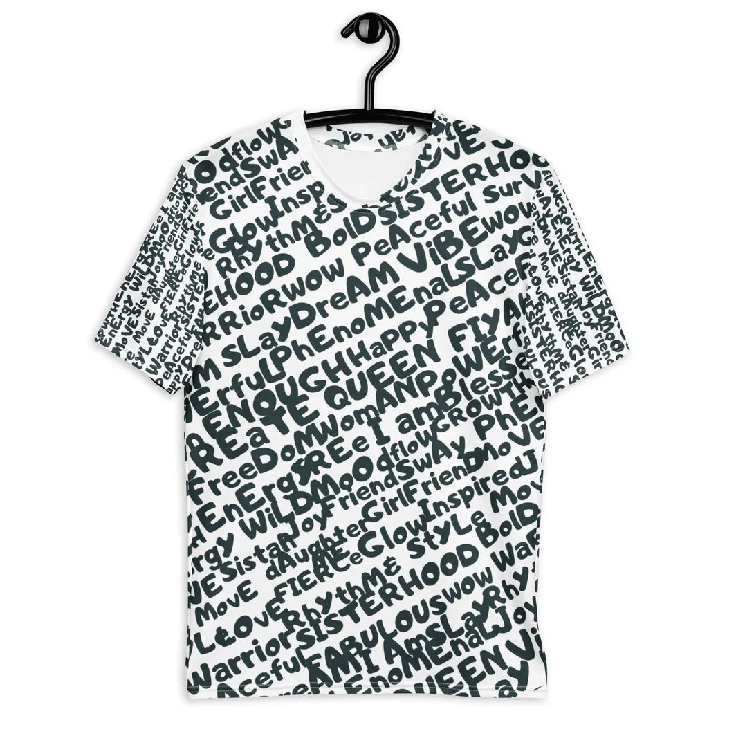 Graffiti Print Tee Shirt