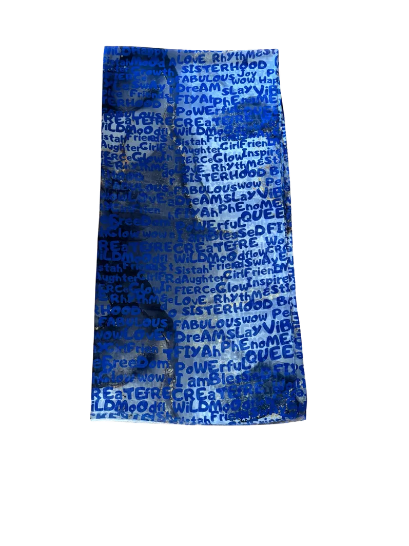 Graffiti Scarf - Spring 2025