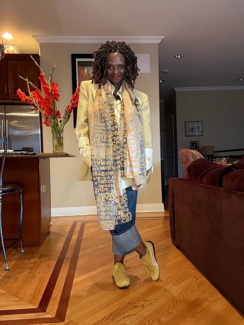 Graffiti Scarf - Spring 2025