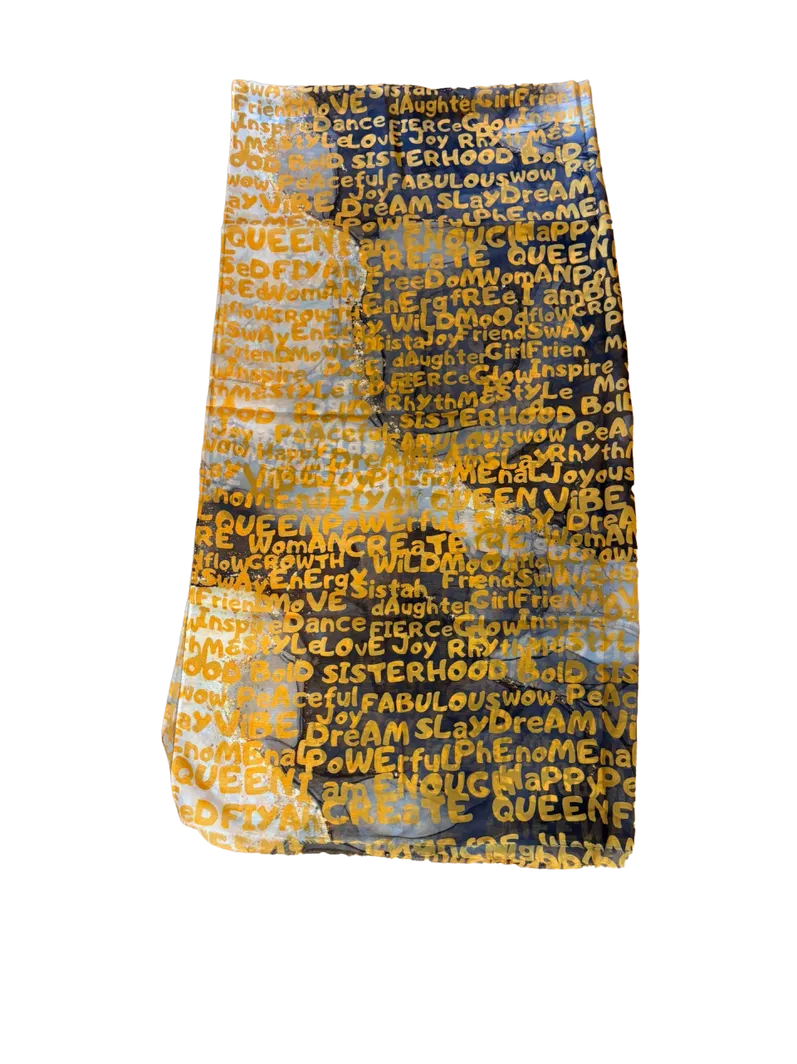 Graffiti Scarf - Spring 2025